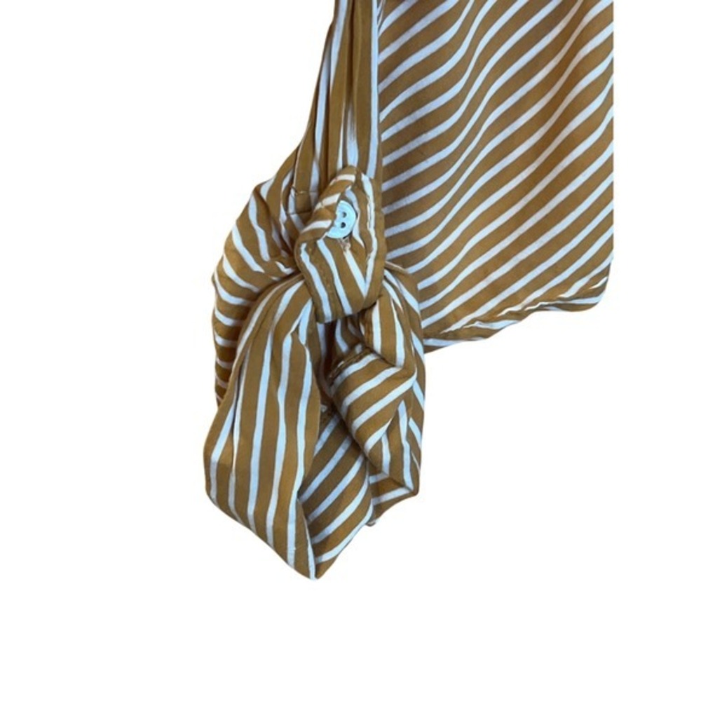 FAITHFULL THE BRAND Stripe Oversized‎ Button Down Shirt Dress Size S - Picture 6 of 7